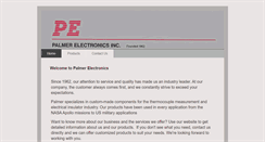 Desktop Screenshot of palmer-electronics.com